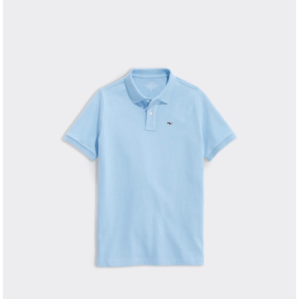 NEW Vineyard Vines Classic Pique Polo solid